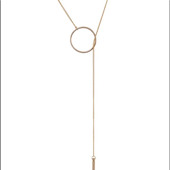 Sterling Forever Jewelry - Sterling Forever Layering Circle & Bar Lariat